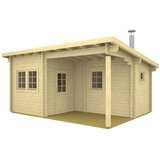 Male kuće Sauna kućica SAUNA SAMI ISO 555 × 420 cm – bez završnog krovnog pokrova | shoptok.hr
