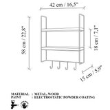 Hanah home Dekorativna zidna polica Cm 071 | Eponuda.com