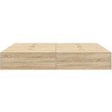  Krevet za pohranu Sonoma hrast 200x200 cm | shoptok.hr
