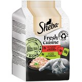  Varčno pakiranje Sheba Fresh Cuisine Taste of Rome 36 x 50 g - Piščanec & puran | shoptok.hr
