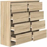  Komoda boja hrasta sonome 100x35x99 cm od konstruiranog drva | Eponuda.ba