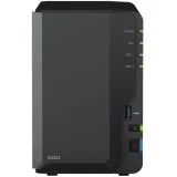 X( DS223 )Synology DiskStation DS223, Tower, 2-bays 3.5"" SATA HDD/SSD, CPU 4-core 1.7 GHz, 2 GB DDR