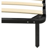  Okvir za krevet crni metalni 200 x 200 cm - 200 x 200 cm | shoptok.hr