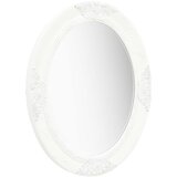 Zidno ogledalo u baroknom stilu 50 x 60 cm bijelo | Eponuda.com