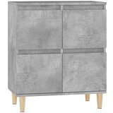 Maison Chic Komoda - Predalnik betonsko siva 60x35x70 cm inženirski les, (21718208) Cene