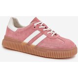 Boto Women's Suede Sneakers On Platform Pink Venera | shoptok.hr