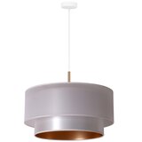  Duolla - Visilica na sajli NANTES 1xE27/15W/230V prečnik 45 cm srebrni/bakarni | Eponuda.com