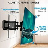  Zidni Nosač za TV 37-80" – VESA 600x400, Zakretanje 120°, Nagib, 45kg, Čelik Cene