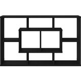  Zidna polica - Crni hrast 85 x 16 x 52.5 cm Izrađena od konstruiranog drva | shoptok.hr