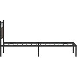  Okvir kreveta bez madraca smeđa boja hrasta 75x190 cm drveni | shoptok.hr