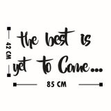 WALLXPERT zidna dekoracija the best is yet to come | ePonuda.com