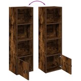  Regal za knjige boja hrasta 31x24x102 cm konstruirano drvo | shoptok.hr
