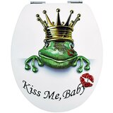 Poseidon wC daska Froschkönig (Samospuštajuća, MDF, Može se skinuti, Raznobojno) Cijene