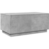  Stolić za kavu s LED svjetlima siva boja betona 90 x 50 x 40 cm | shoptok.hr