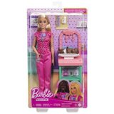  Barbie blondinka otroška zdravnica karierna lutka igralni set - | Shoptok.si