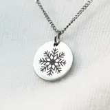 Round Stainless Steel Tag - Large