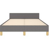  Okvir kreveta bez madraca tamnosivi 120 x 200 cm od tkanine | shoptok.hr