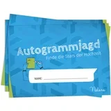 Lov na autogramy 10 otázok o vlastnostiach 50 ks. DIN A5 hravá potlač