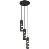  Crna viseća svjetiljka s metalnim sjenilom ø 28 cm Stream – | shoptok.hr