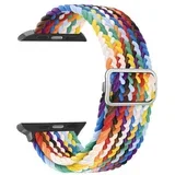 izmjenjivi najlonski remen kompatibilan s Apple Watch 42/44/45mm,višebojni