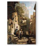  Slika - Carl Spitzweg – Im Dachstübchen 40x60 Na talijanskom platnu | shoptok.hr
