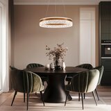 Lesnina XXXL VISEČA NIHALNA LED-SVETILKA Frozi 1900 lm 3000 K | Shoptok.si