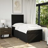  Box spring krevet s madracem crni 80 x 200 cm od tkanine | shoptok.hr