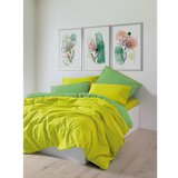 Mijolnir Žuta /zelena posteljina za bračni krevet/za produženi krevet od renforce pamuka s uključenom plahtom/4-dijelna 200x220 cm Sage – | shoptok.hr
