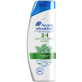 Head & Shoulders Mentol 2u1 šampon za pranje kose 400 ml Cene
