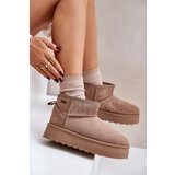 Big Star Low snow boots on the Big Star platform OO274A100 beige | Eponuda.ba