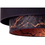  Duolla - Visilica na sajli NANTES 1xE27/15W/230V prečnik 45 cm crna/bakarna | Eponuda.com