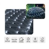  Božićna svjetlosna mreža 3x2 m, 320 LED - hladna bijela | shoptok.hr