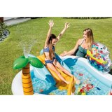 Intex Napihljiv igralni center Fishnig Fun (218 x 188 x 99 cm, umetna masa, 182 l) | Shoptok.si