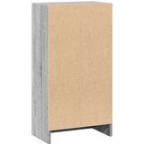 vidaXL Knjižna omara siva sonoma 40x24x76 cm inženirski les | Shoptok.si