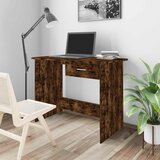  Radni stol boja dimljenog hrasta 100x50x76 cm konstruirano drvo | shoptok.hr