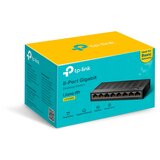 Tp-link TP LINK 8 port LiteWave Gigabit Desktop, 8 Gigabit RJ45 Ports, Desktop, Plastic case, LS1008G, 3Y | Eponuda.ba
