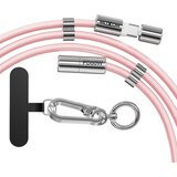 Moxom mx-cb312 type c to type c strap pink Usb data kabal ( U2207 ) Cene