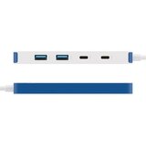 Targus HyperDrive Flex 4 Port USB-C Combo Hub beli (HD5200BUGL) Cene