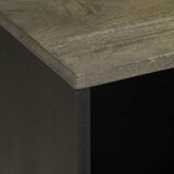  TV ormarić crni 80x33x46 cm od masivnog drva manga Crna | shoptok.hr