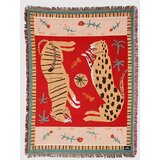 Blue Tomato Tapestry Blanket big cats dont cry Cene
