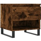  The Living Store Klubska mizica dimljeni hrast 50x46x50 cm inženirski les - Klubska Mizica, (21444197) | Shoptok.si