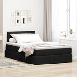  Krevet s madracem i skladištem s madracem Crna 120 x 200 cm | shoptok.hr