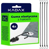KADAX elastična gumijasta vrv s kovinskim kavljem 109 cm za pritrditev ponjav 4 kosi, (5000362543) Cene