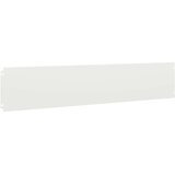 vidaXL Robniki za trato 10 kosov Bela 20x103 cm Hladno valjano jeklo | Shoptok.si