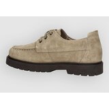 Birkenstock Highwood Moc Lace Low Suede Leather Superge gray taupe | Shoptok.si