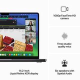 Apple MacBook Pro 14&quot 2023 M3 Pro/18/1 TB 12C CPU 18C GPU Space Black MRX43D/A | shoptok.hr