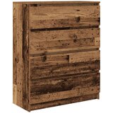 vidaXL Komoda starinski les 80x35x99 cm inženirski les | Shoptok.si