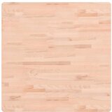 Stolna Mizna plošča 80x80x4 cm kvadratna trdna bukovina, (21008282) | Shoptok.si