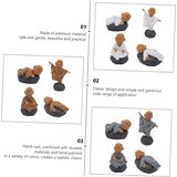 Generic Monk Landscape Decoration Miniature Ornaments Car Dashboard Accessories Outdoor Statues Miniature Monk Figures Mini Sand Garden Accessories Happy Buddha Statue Monk Statue Baby, (21065476) | Shoptok.si