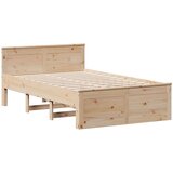  Okvir kreveta bez madraca 135 x 190 cm od masivne borovine | shoptok.hr